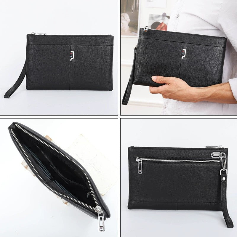 Men's Genuine Leather Clutch High Sense Large Bags