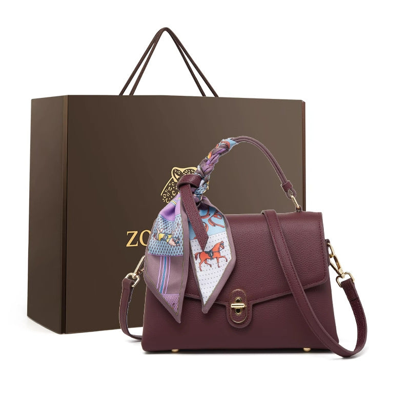 Women's Genuine Leather Design High-grade Fashion Soft Shoulder Bags