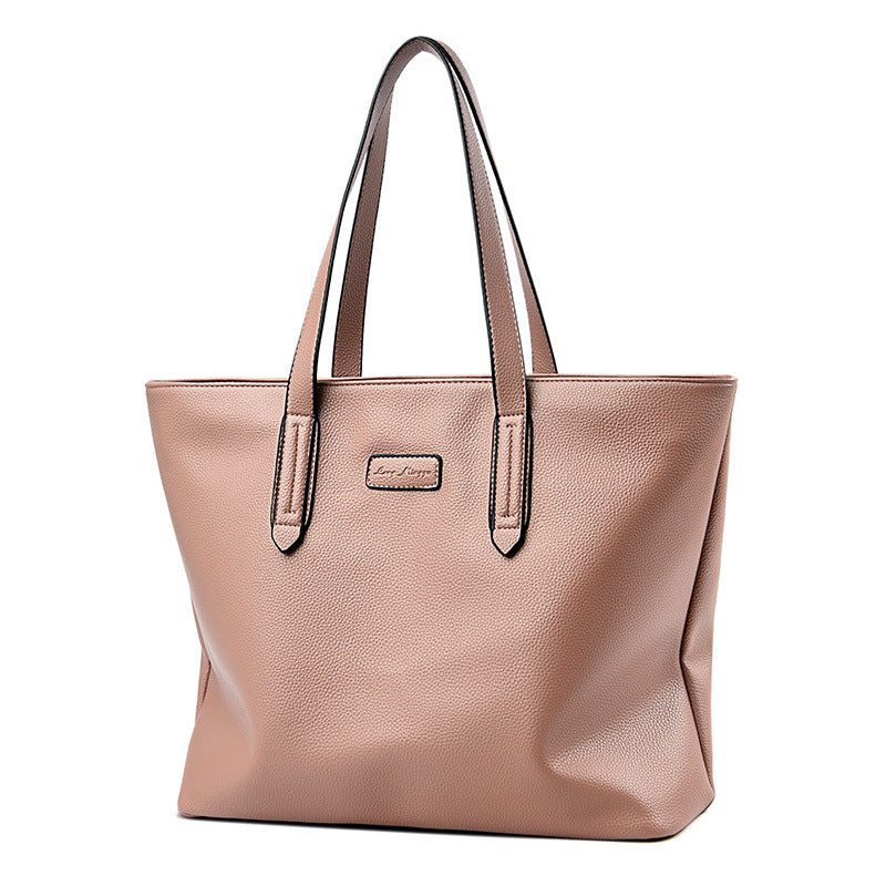 Slouchy Women's Large Simple Commute Capacity Shoulder Bags