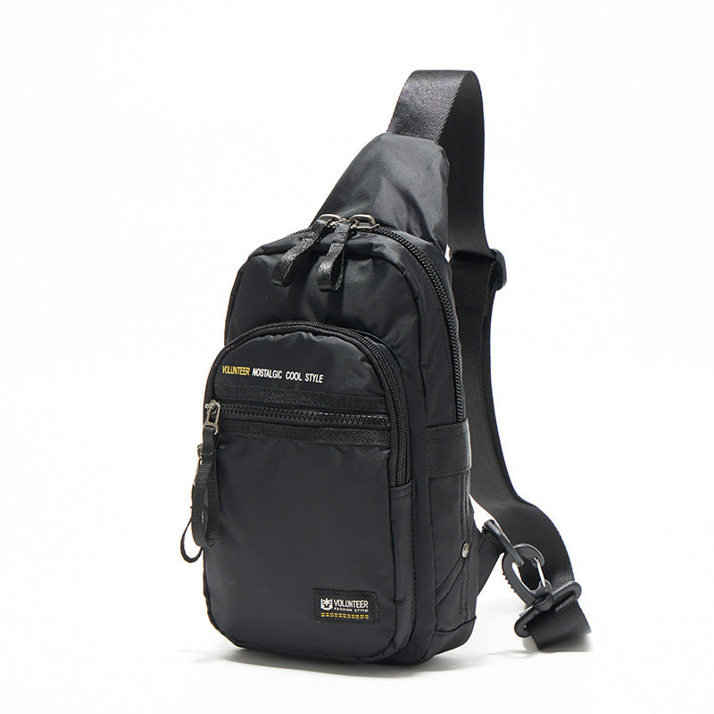 Men's Graceful Charming Trendy Mini Canvas Men's Chest Bags