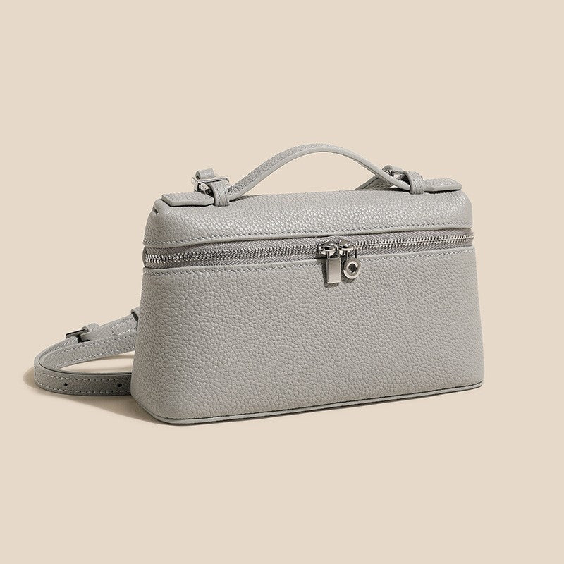 Layer Cowhide Lunch Box Fashion High Sense Versatile Shoulder Bags