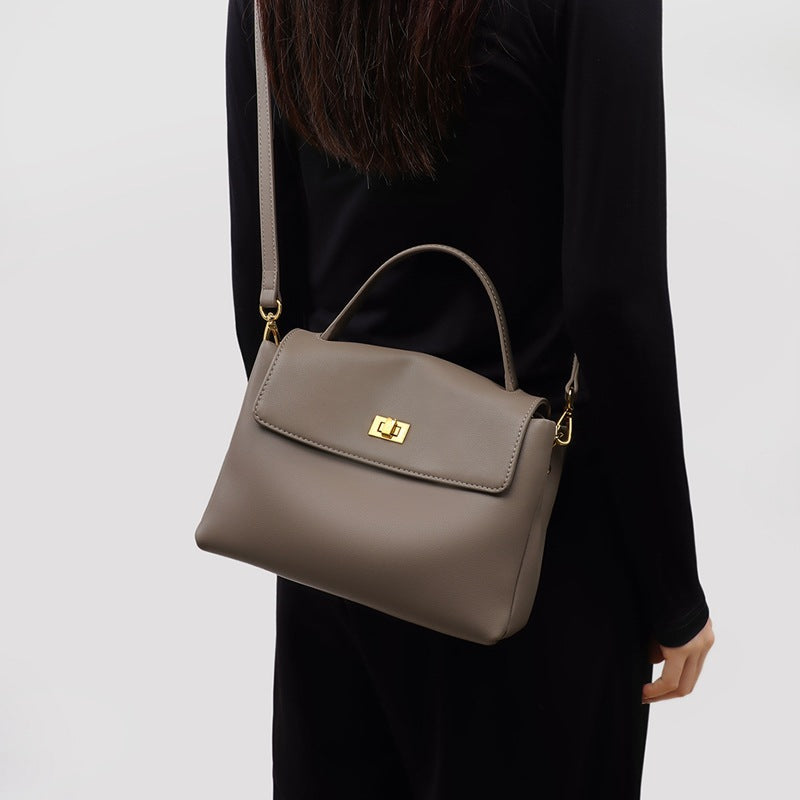Summer Poor Genuine Leather Commuter Trendy Bags