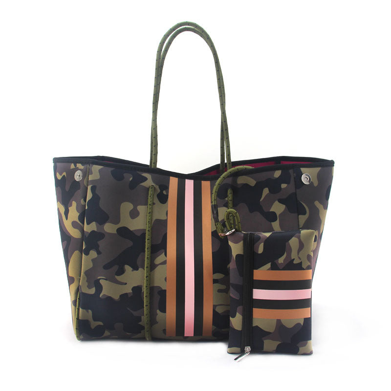 Women's Fashion Neoprene Big Large Beach Travel Bags