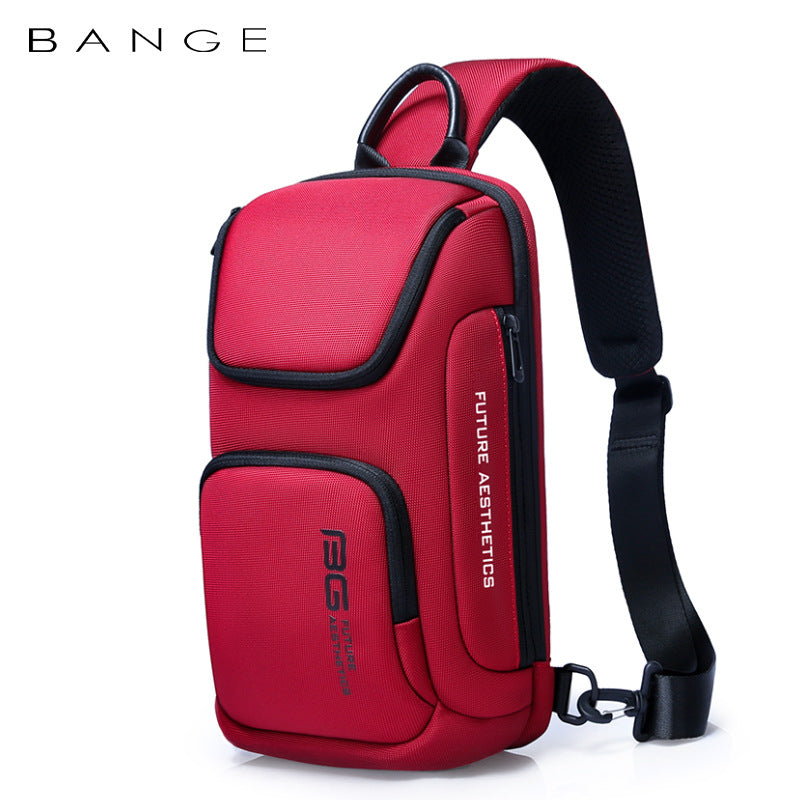 Men's Elegant Korean Light Business Trendy Men's Chest Bags