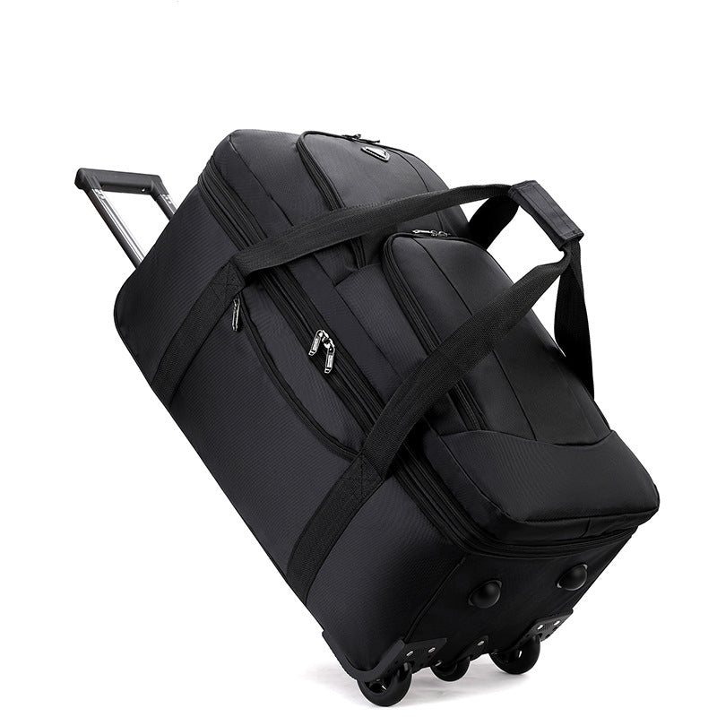 Capacity Portable With Wheels Folding Camping Bags