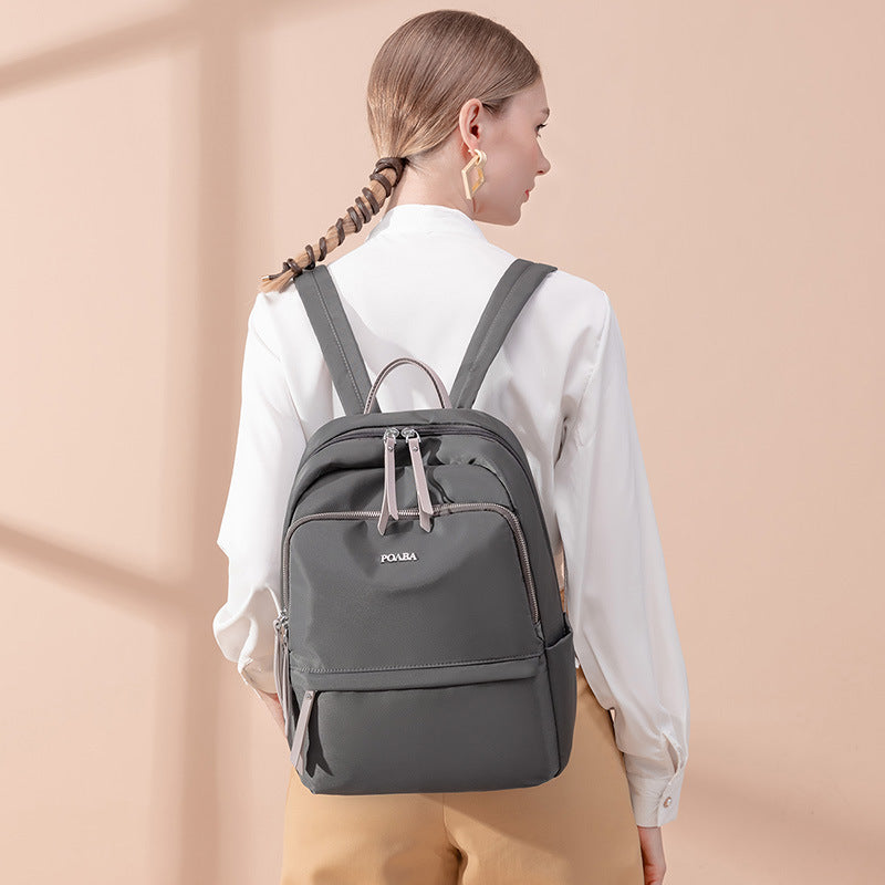 Women's Lightweight Oxford Cloth Fashionable Large Capacity Backpacks