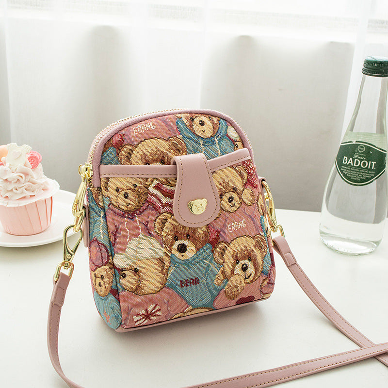 Attachment Western Style Mobile Female Stylish Crossbody Bags