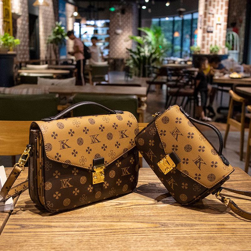 Women's Pretty Donkey's Leather Fashion Portable Small Square Bags