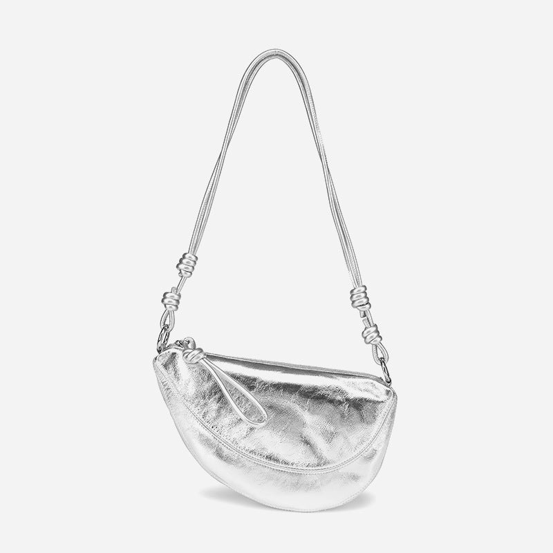 Women's Design Dumpling Cowhide Summer Fashion Large Crossbody Bags