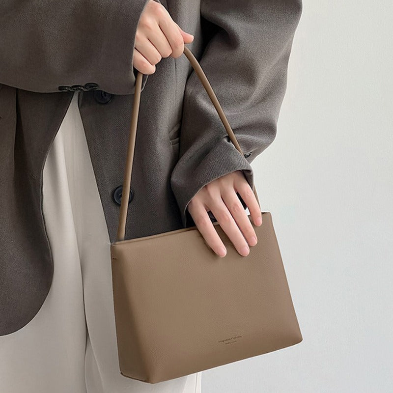 Women's Autumn Simple French Style Underarm Stick Shoulder Bags