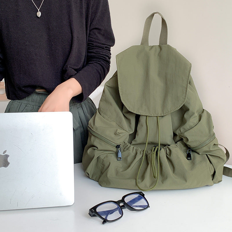 Women's Canvas Simple Daily Practical Large Capacity Backpacks