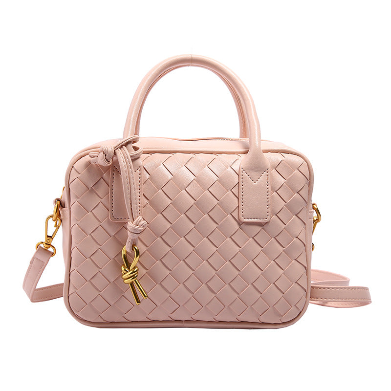 Women's Hand-woven Versatile High Quality Portable Commuter Handbags