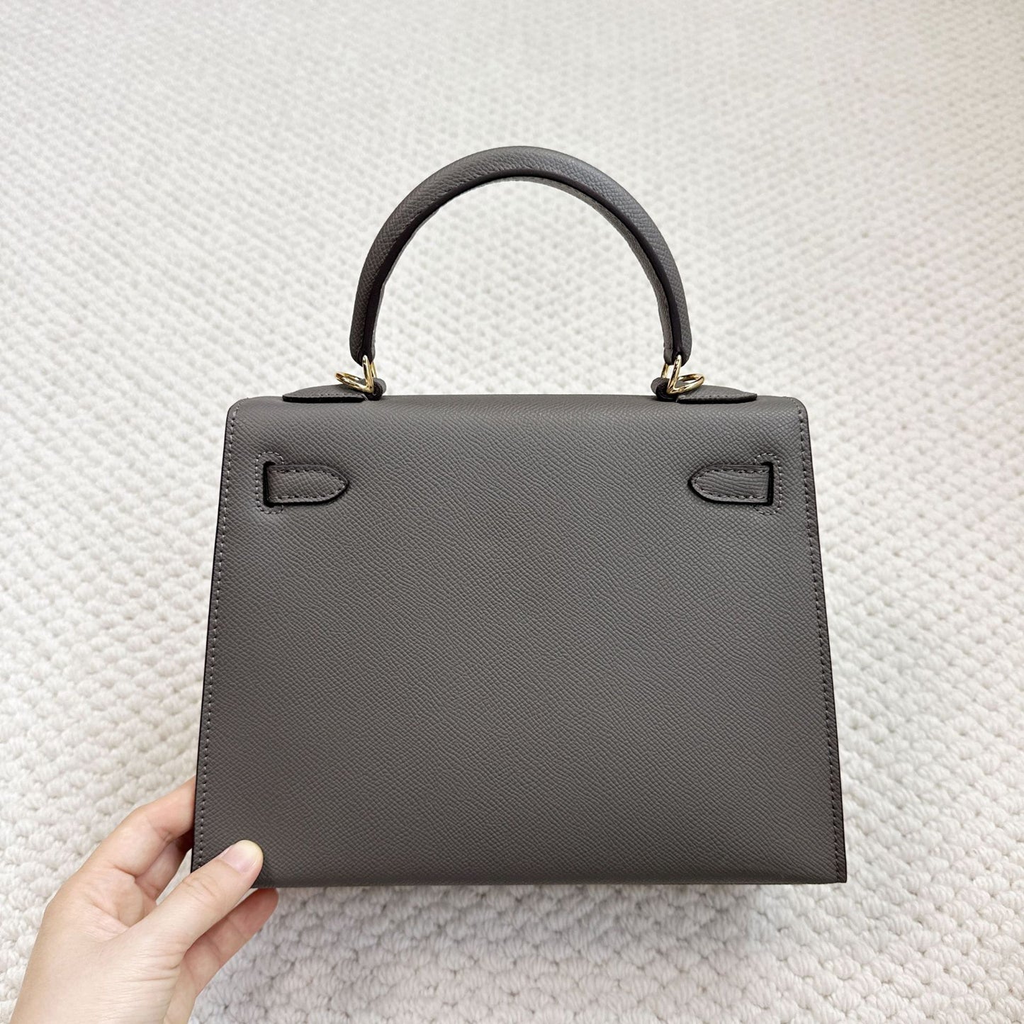Women's High-grade First Layer Cowhide Kelly Fashion Handbags