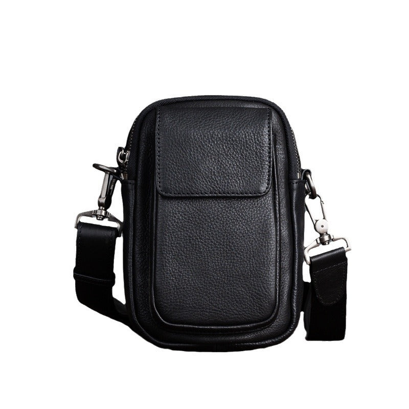 Men's Listed First Layer Tree Height Vegetable Men's Messenger Bags