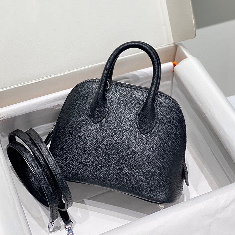 Wax Line Bowling Shell Top Layer Crossbody Bags