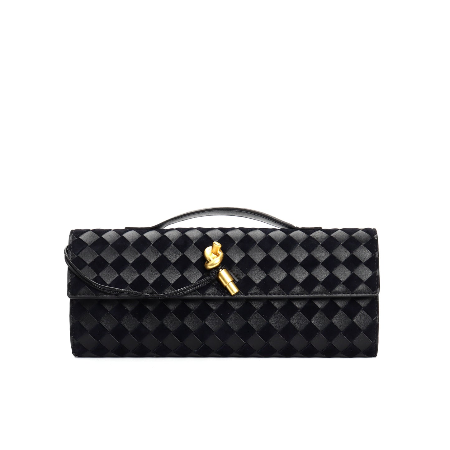 Women's Genuine Leather Commuter Baguette Large Capacity Handbags