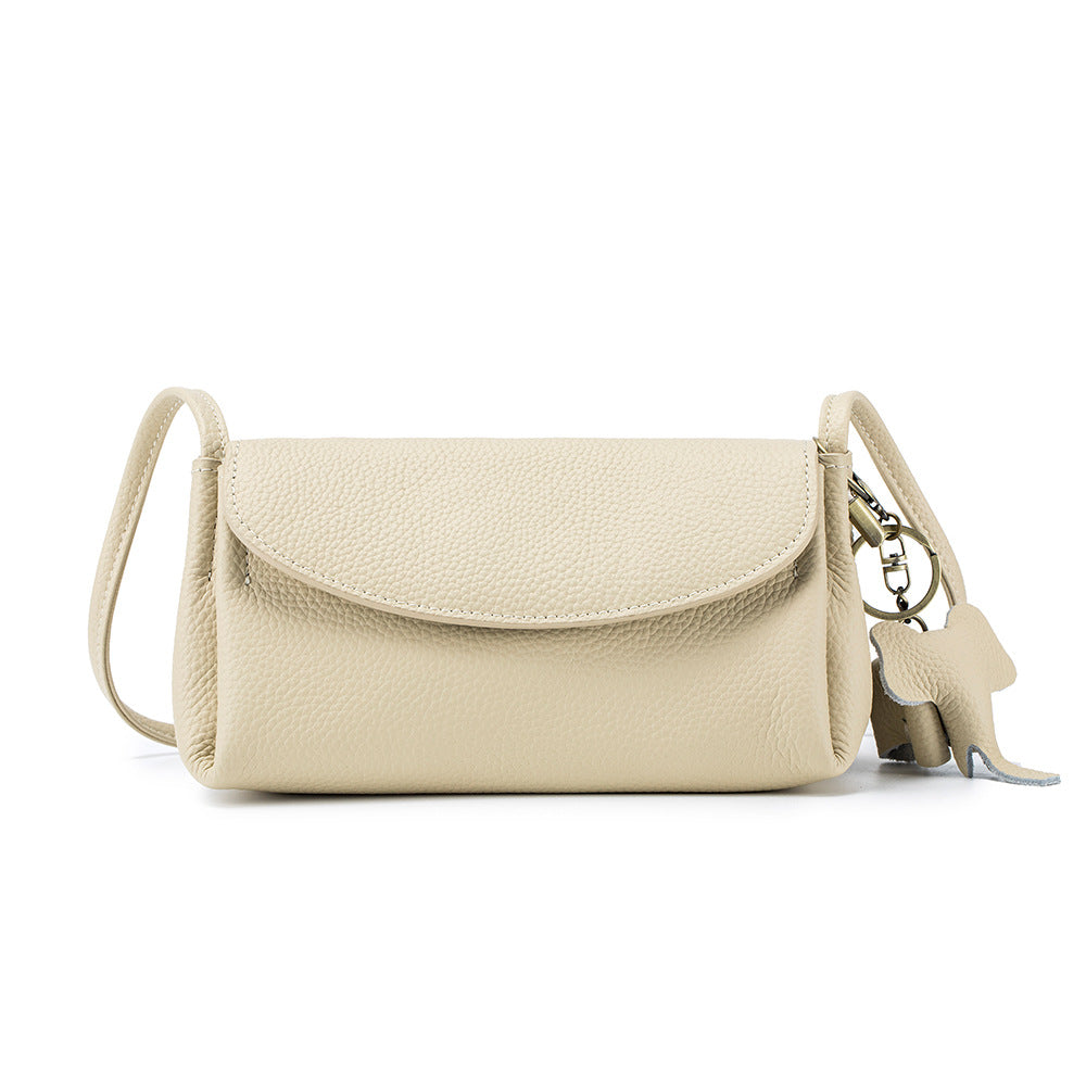Women's High Sense Underarm Simple Elegant Genuine Shoulder Bags