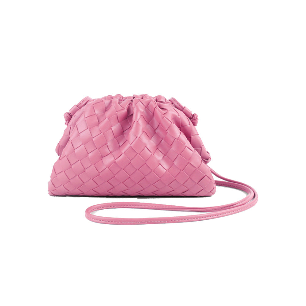 Women's Woven Cloud Dumpling Popular Fashion Clutch Shoulder Bags