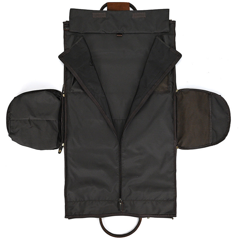 Horse Leather Folding Suit Storage Dry Travel Bags