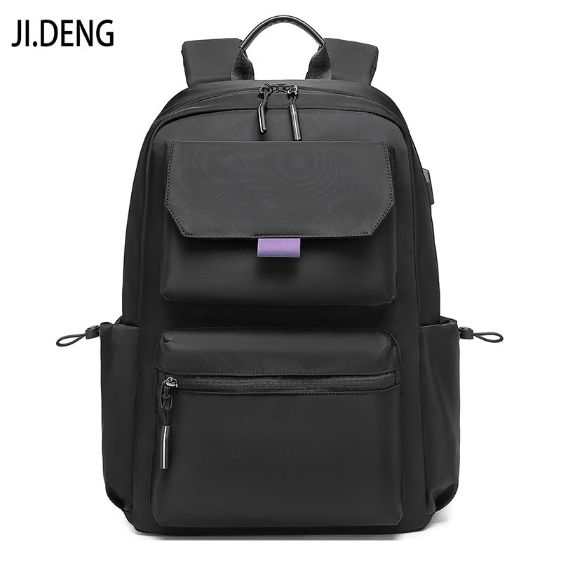 Women's & Men's Computer Business Large Capacity Junior High Backpacks