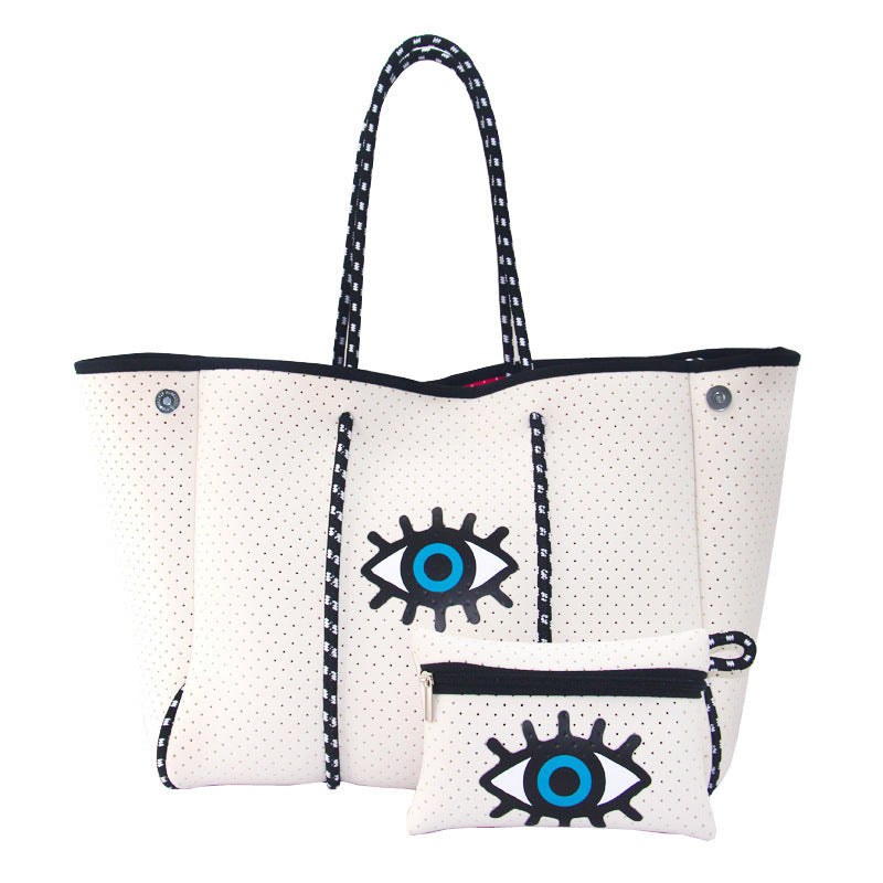 Women's Fashion Neoprene Big Large Beach Travel Bags