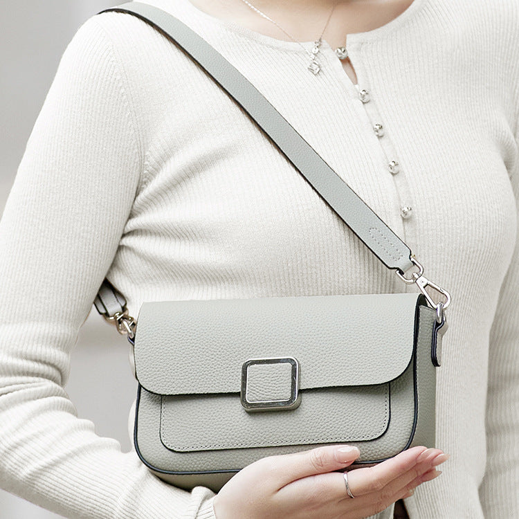 Women's Genuine Leather Summer First Layer Cowhide Shoulder Bags