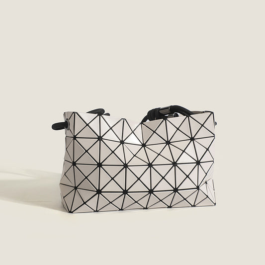 Triangle Geometric Rhombus Drawstring Fashion Simple Shoulder Bags