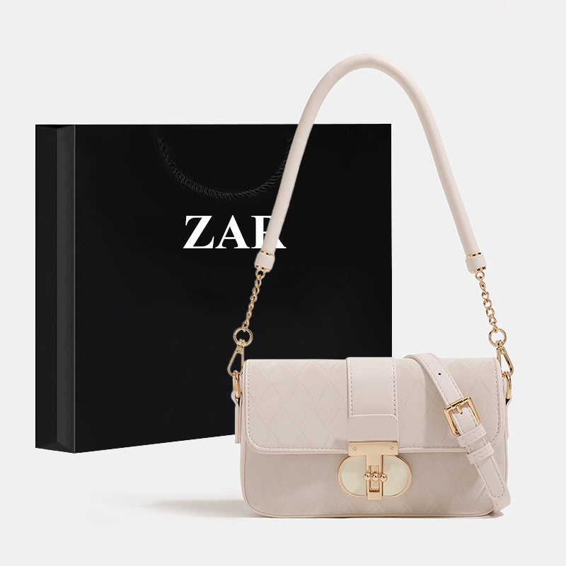 Light Summer Neon Rhombus Chain High Small Square Bags