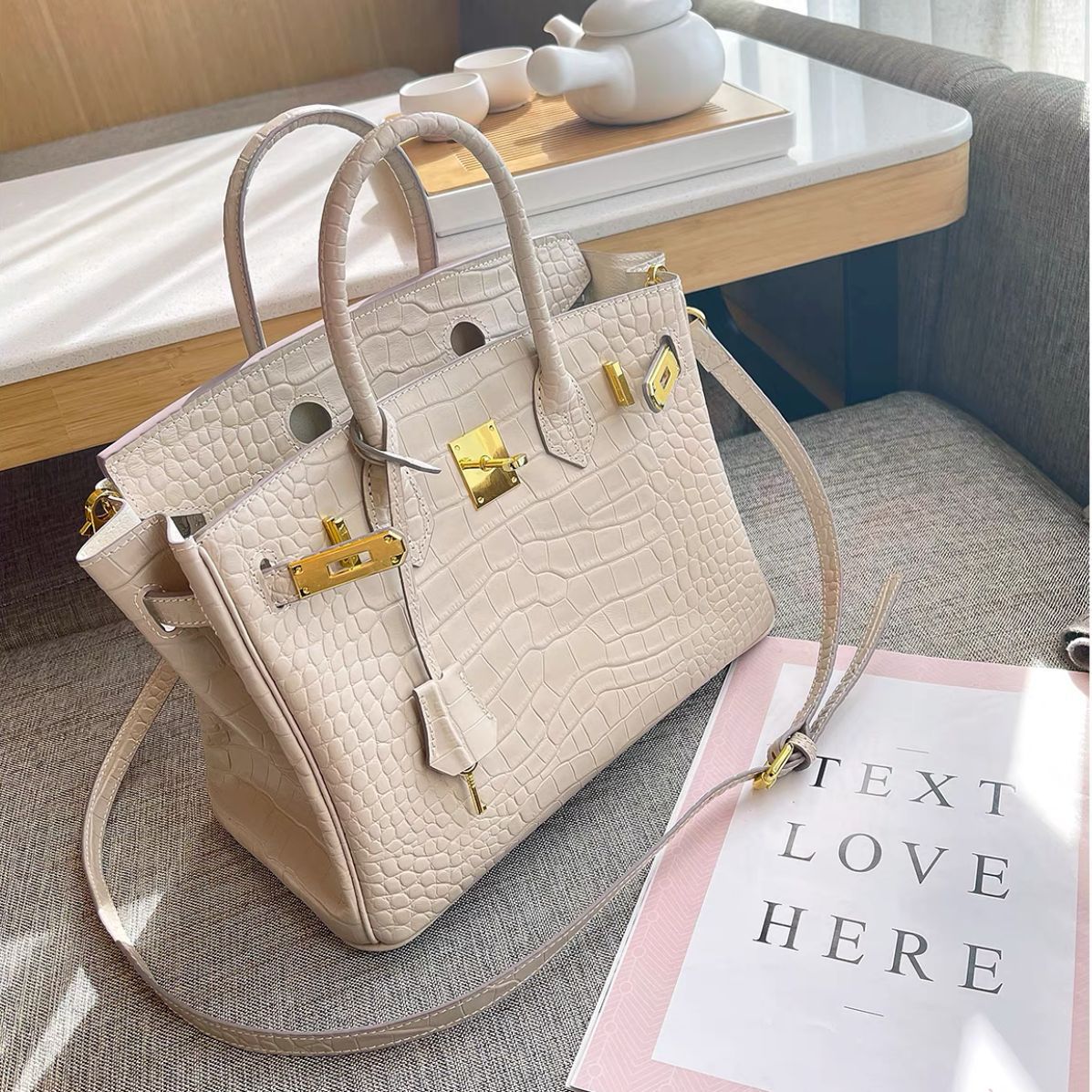 Women's Advanced Texture Matte Top Layer Cowhide Handbags
