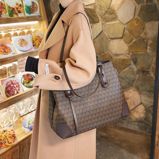 Women's Fashionable Easy Matching Simple Portable Large Bags