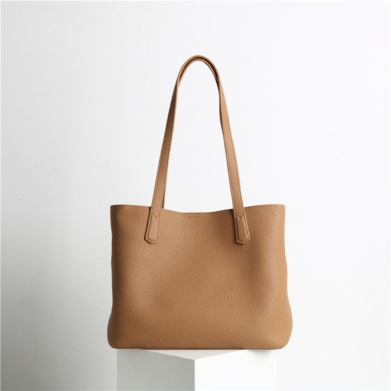 Matching Large Capacity Leisure Simple Advanced Handbags