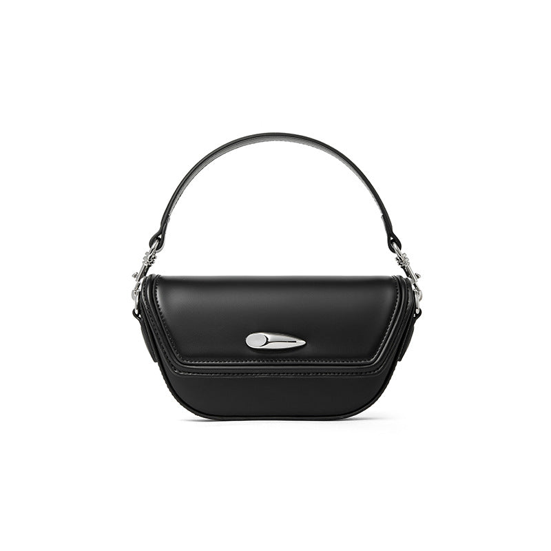 Genuine Leather Strawberry Shape Portable Live Crossbody Bags
