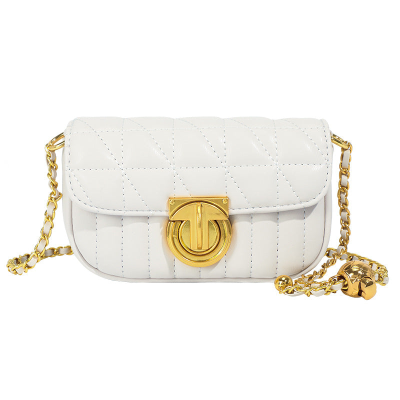 Mini Style Chain Summer Rhombus Golden Crossbody Bags