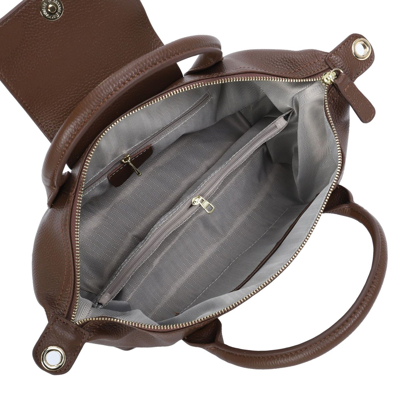 Women's Layer Cowhide Leather Large Capacity Texture Portable Crossbody Bags
