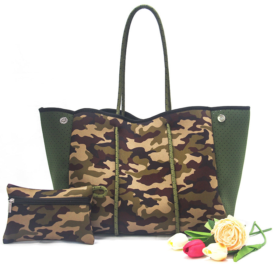 Women's Fashion Neoprene Big Large Beach Travel Bags