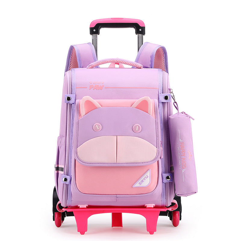 Women's & Men's & Natural Fish Primary Grade Printing Elementary School Students' Schoolbags