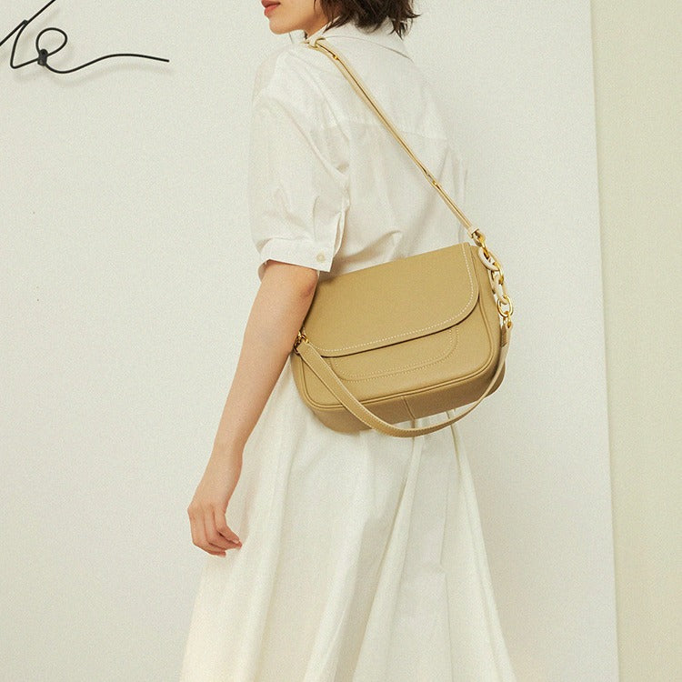 Women's Versatile Fashionable Saddle Underarm Niche Bags