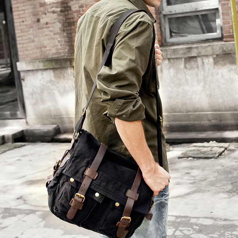 Men's For Postman Fashionable Inch Computer Leisure Men's Messenger Bags