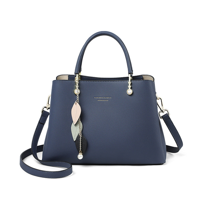 Women's Mother High-grade Fashion Genuine Leather Portable Handbags