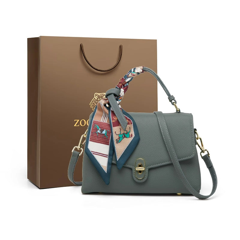 Women's Genuine Leather Design High-grade Fashion Soft Shoulder Bags