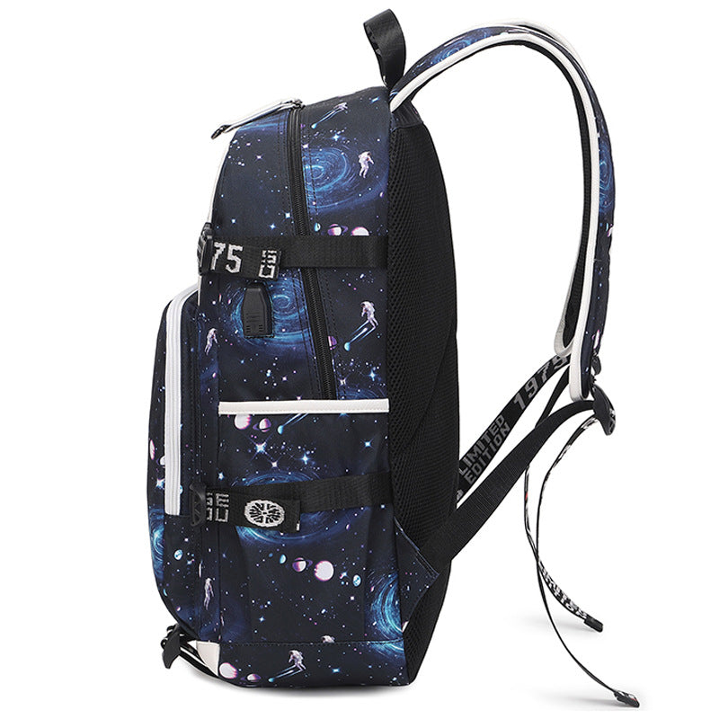 Men's Large Capacity Printing High Quality For Middle School Students' Schoolbags