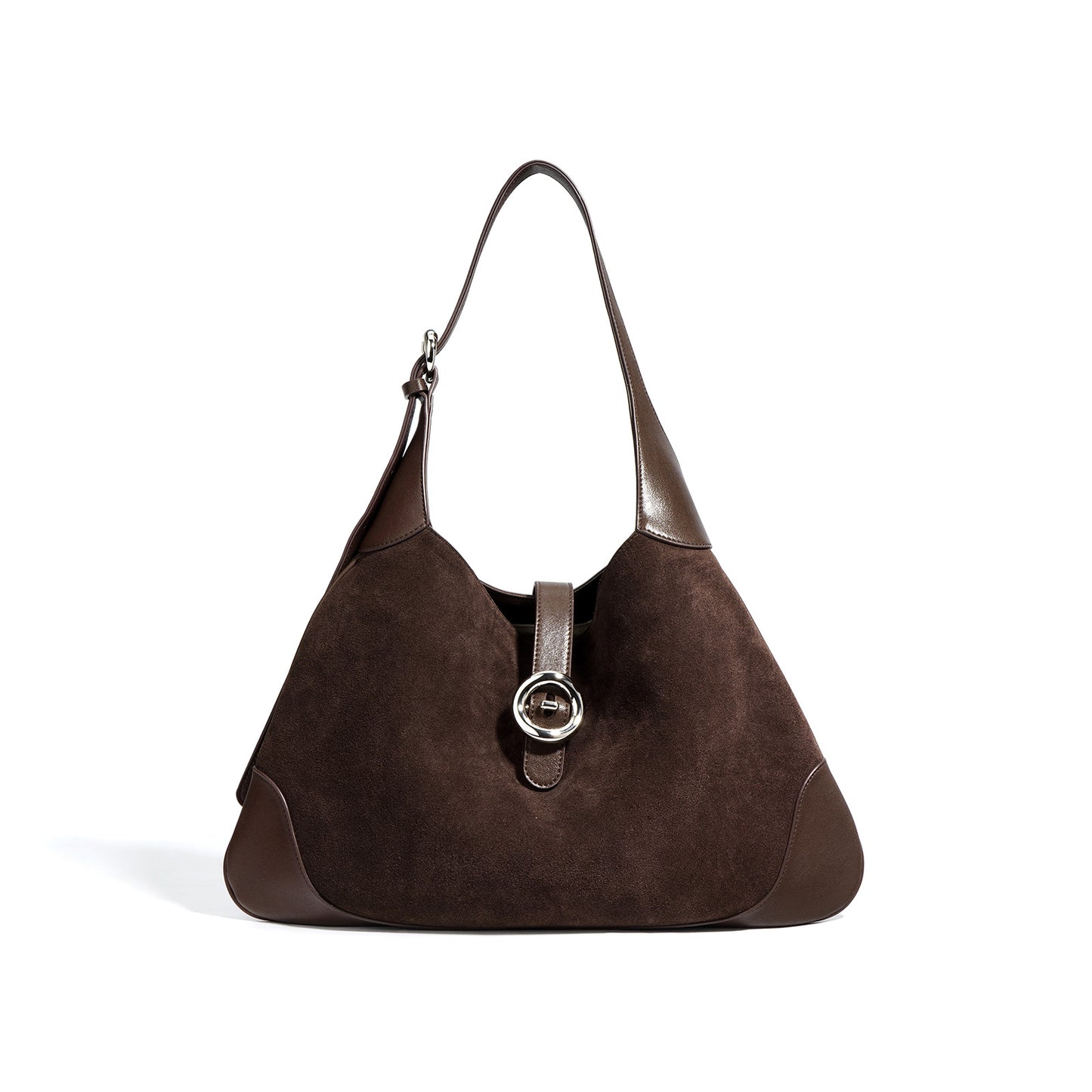 Women's Large Capacity Suede Underarm Retro Commuter Bags