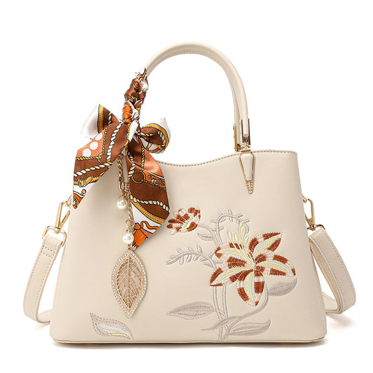 Art Design Light Luxury Mother's Large Shoulder Bags