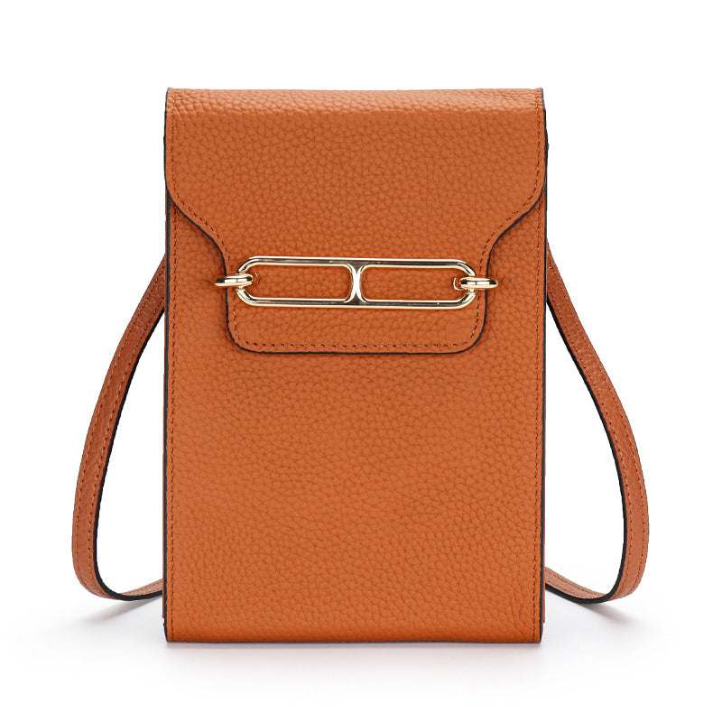 Message Fashion Pig Nose First Layer Phone Bags