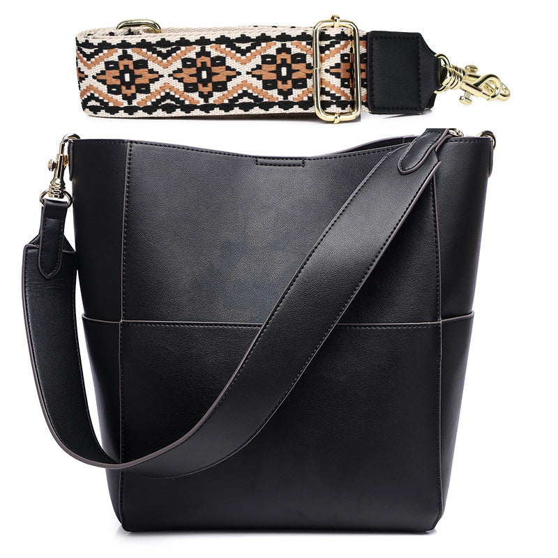 Women's Genuine Leather Full Fashion Large Shoulder Bags