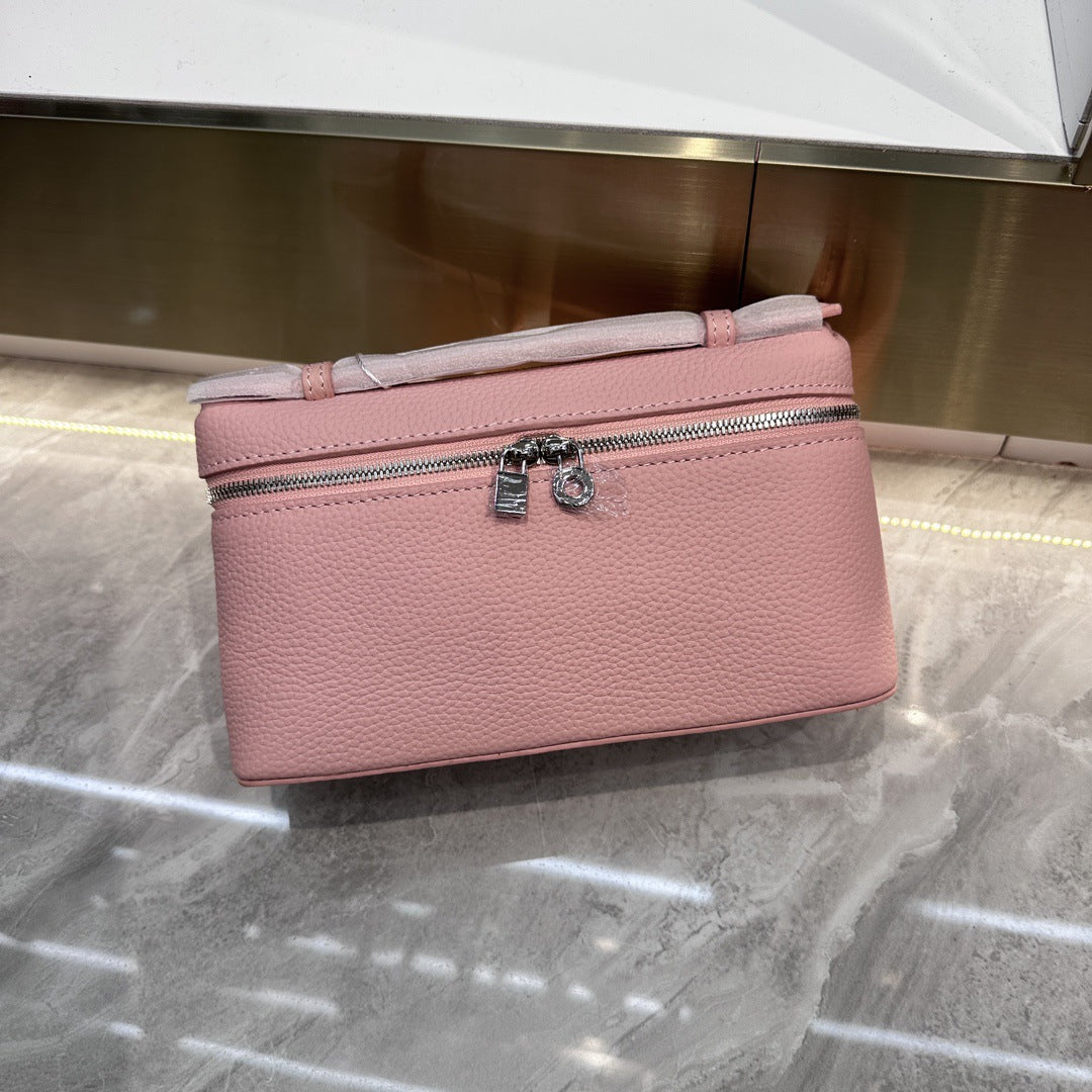 Layer Cowhide Lunch Box Fashion High Sense Versatile Shoulder Bags