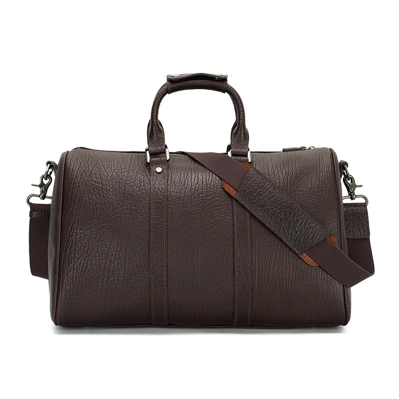 Men's Leather First Layer Cowhide Genuine Travel Bags