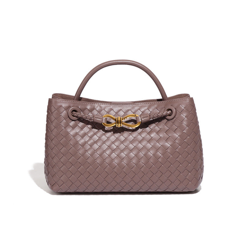 Fashion Women's Hand-woven Retro Large Capacity Handbags