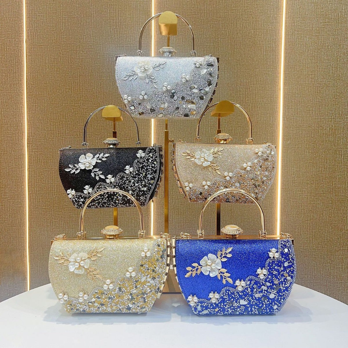Women's Princess Dinner Banquet Dress Elegant Portable Handbags