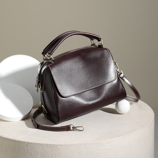 Women's Attractive First Layer Cowhide High-grade Crossbody Bags